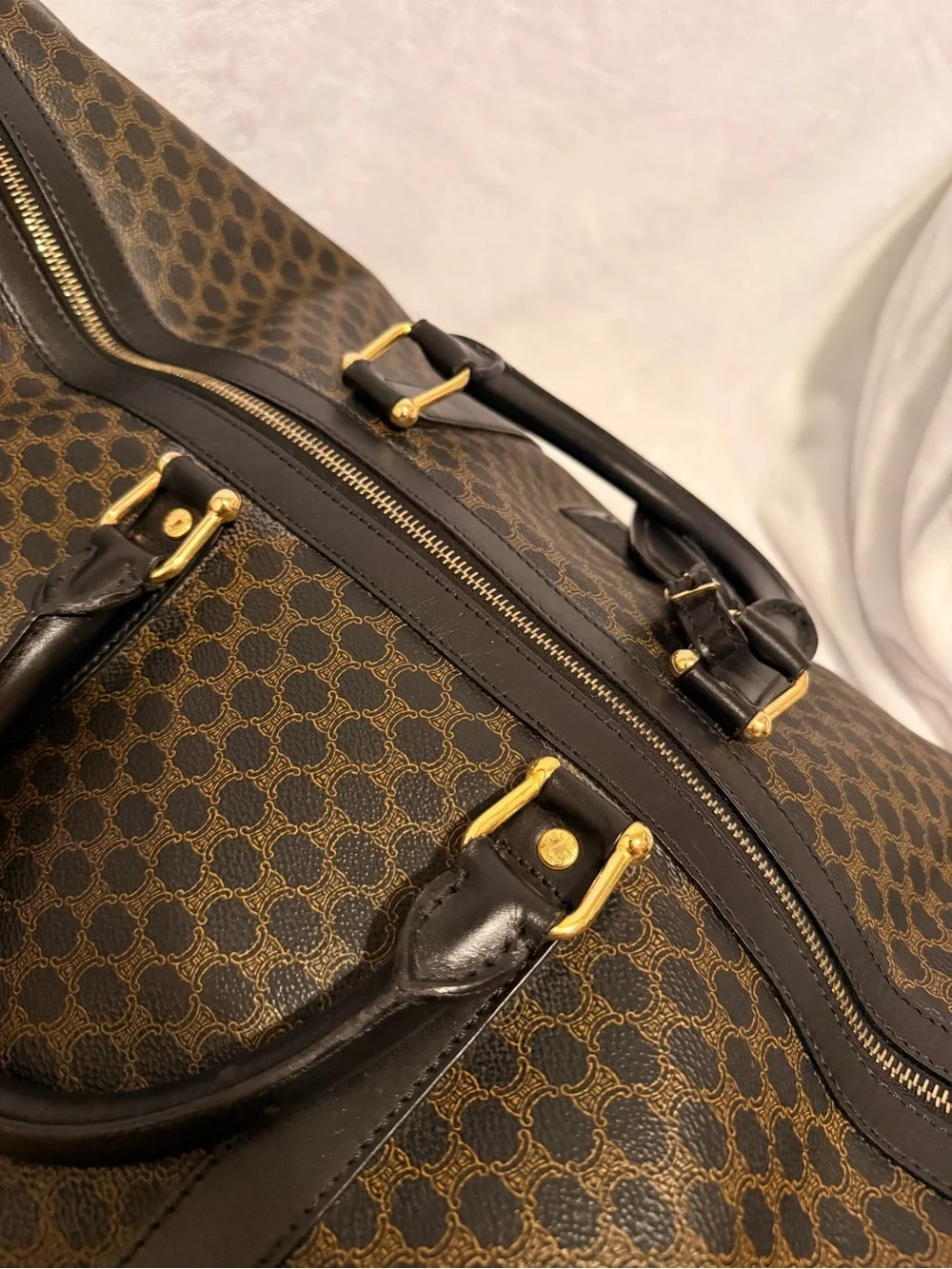 Celine Macadam Boston Travel Bag